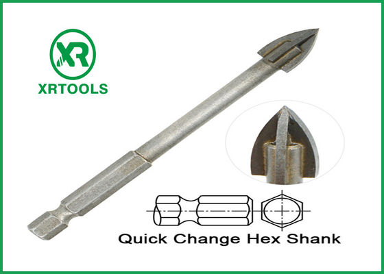 ซื้อ Hex Shank Metric ดอกสว่านเจาะปูนปลายคาร์ไบด์สำหรับกระเบื้องแก้ว / เซรามิค การผลิตออนไลน์