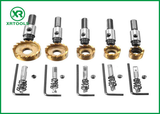 ซื้อ TIN Coated M2 / 4341 HSS Hole Saw, เครื่องตัดเลื่อยวงเดือนเจาะแกนดินอย่างเต็มที่ การผลิตออนไลน์