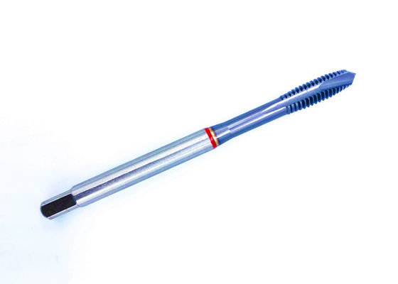 ซื้อ แหวนสีแดง M6X1.0 จุดเกลียว TICN ก๊อกเครื่อง HSS เคลือบ TICN การผลิตออนไลน์